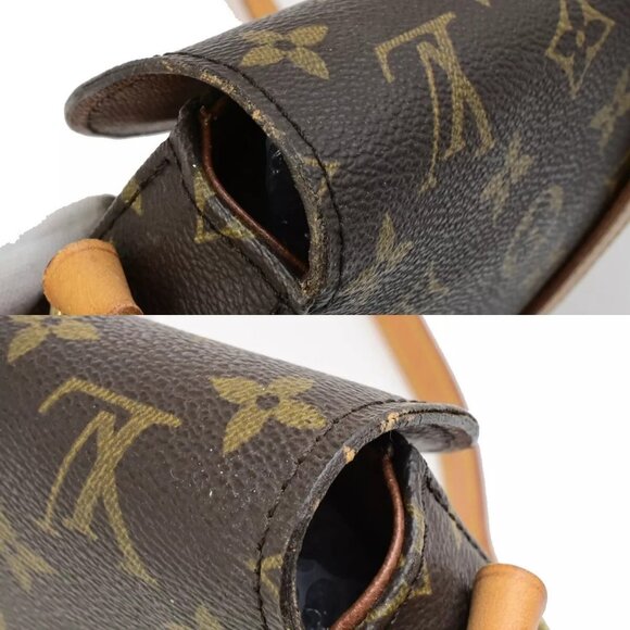 LOUIS VUITTONI Chantilly MM Shoulder Bag Monogram Leather Brown - Picture 13 of 16